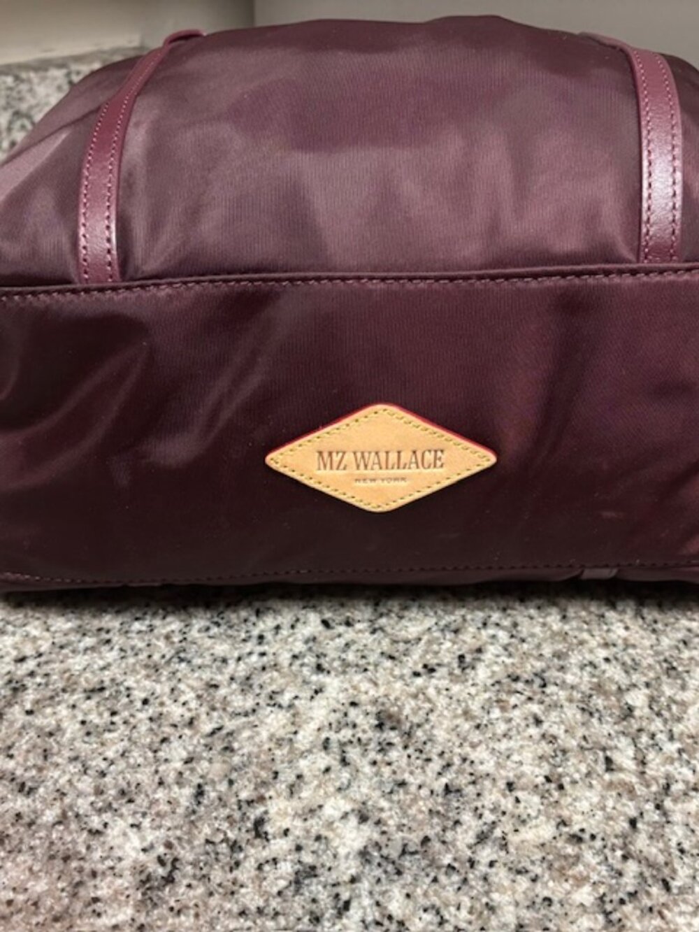 MZ Wallace Small Waverly Tote - Bordeaux (Rare Color) - Picture 3 of 9